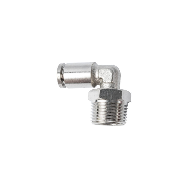 METAL PU FITTING ELBOW 6MM 3/8' M