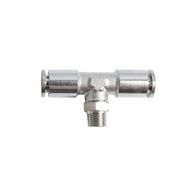 METAL PU FITTING T-JOINT 8MM 1/8' M