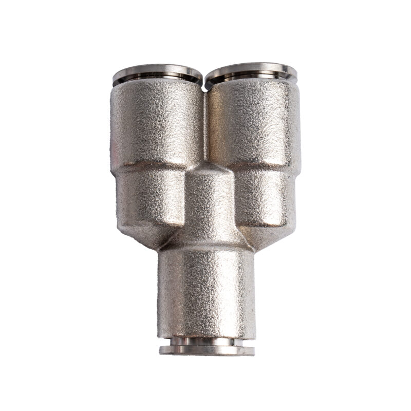 METAL PU FITTING Y-JOINT 12MM