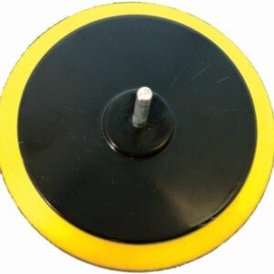 BACKING PAD HOOK AND LOOP 125MM WITH 8MM SPINDLE