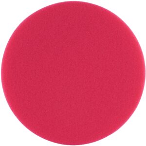 FOAM PAD HOOK AND LOOP RED SPONGE 150MM 6' ULTRA FINISHING