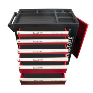TORK CRAFT 6 DRAWER TOOL TROLLEY CABINET ON CASTORS EMPTY | Shop Pro-Connect South Africa