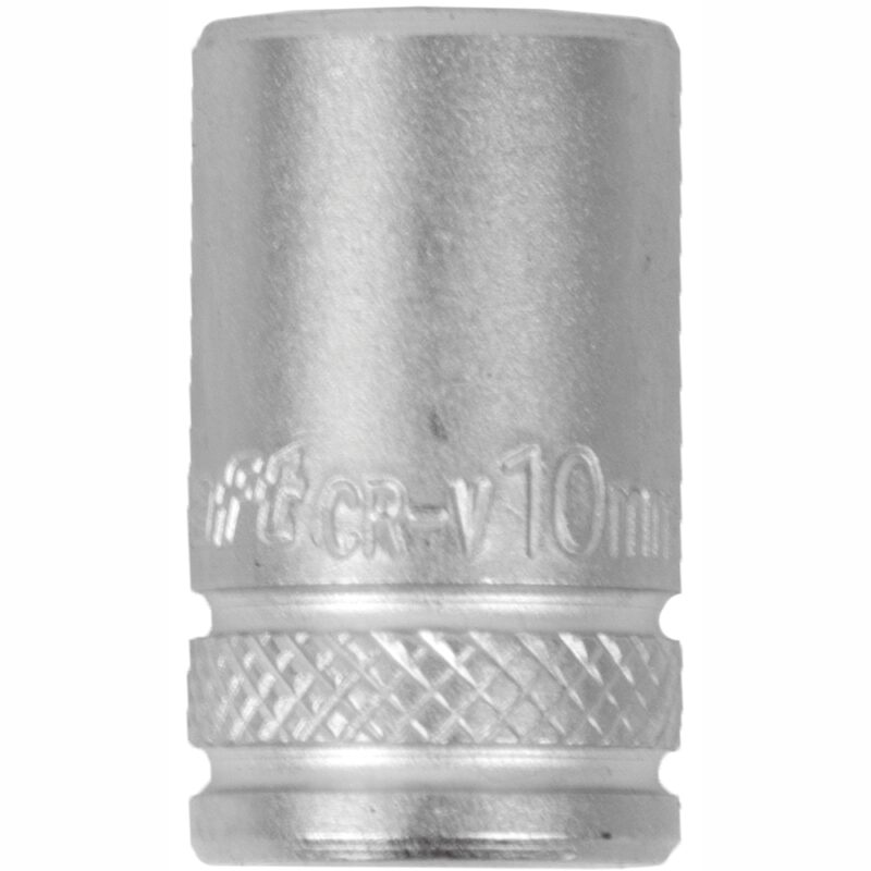SOCKET 10MM 1/4' DRIVE CRV 12 POINT