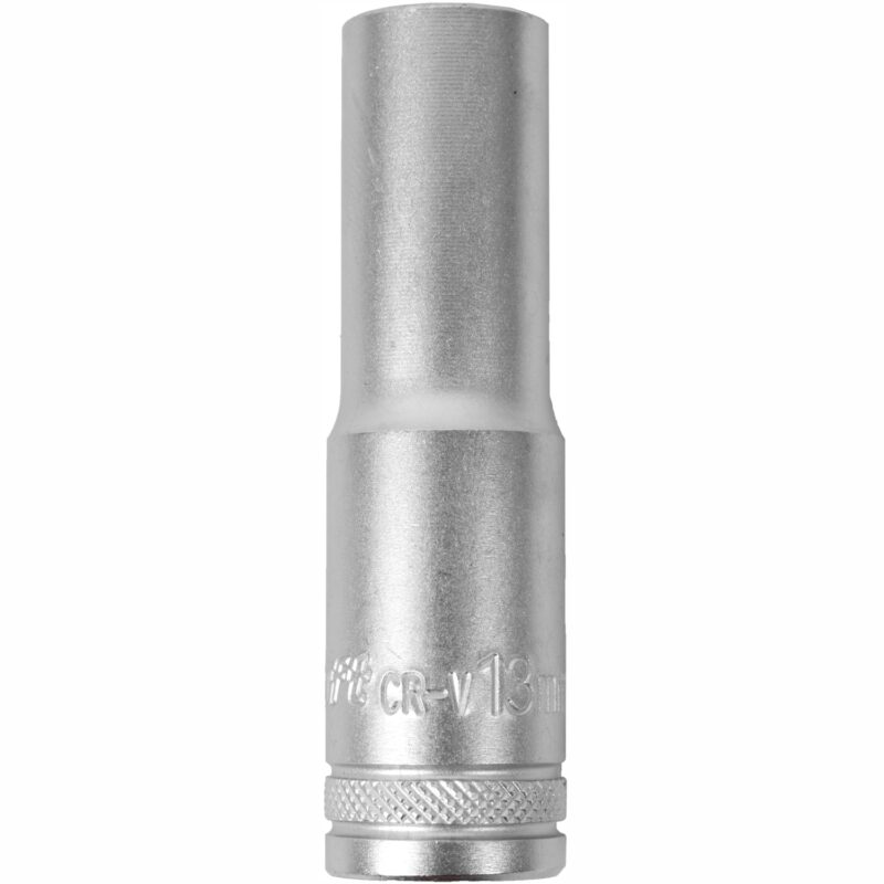 SOCKET 13MM 1/2' DR DEEP SOCKET CRV 12 POINT