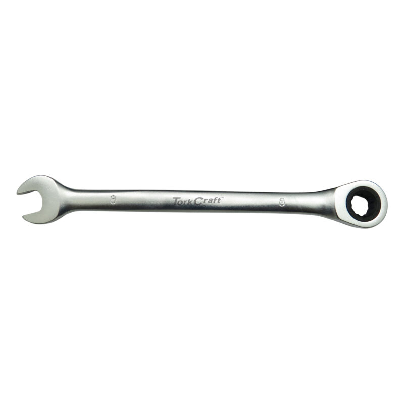 COMBINATION RATCHET WRENCH 8MM FIXED HEAD SPANNER