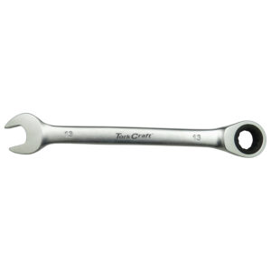 COMBINATION RATCHET WRENCH 13MM FIXED HEAD SPANNER