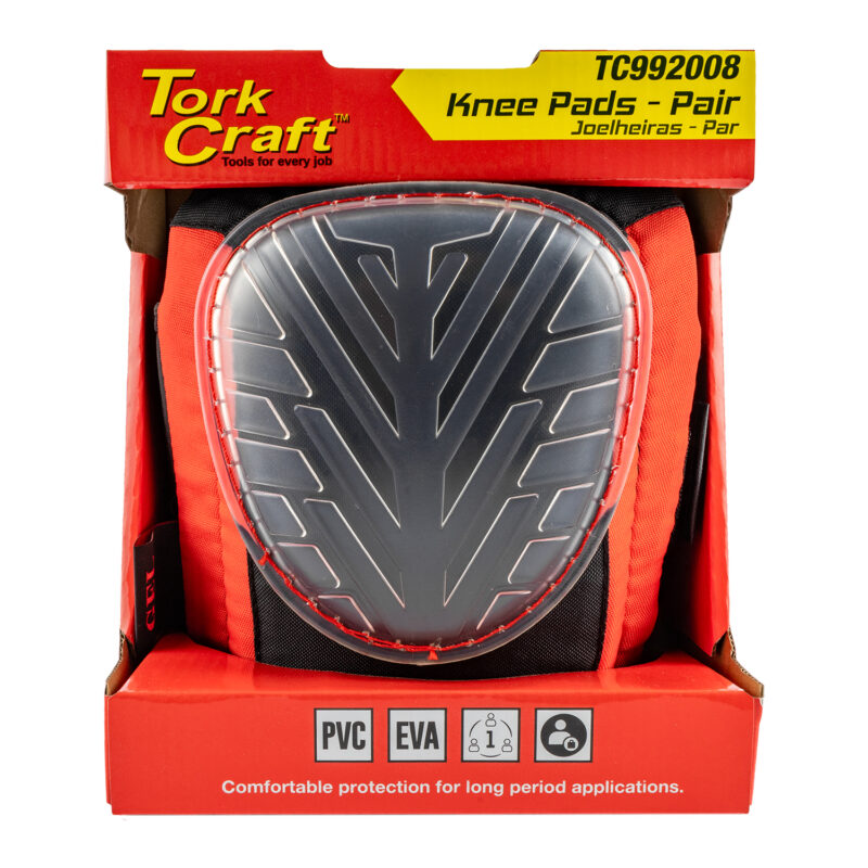 TORK CRAFT KNEE PAD PVC/EVA SINGLE FIT PAIR