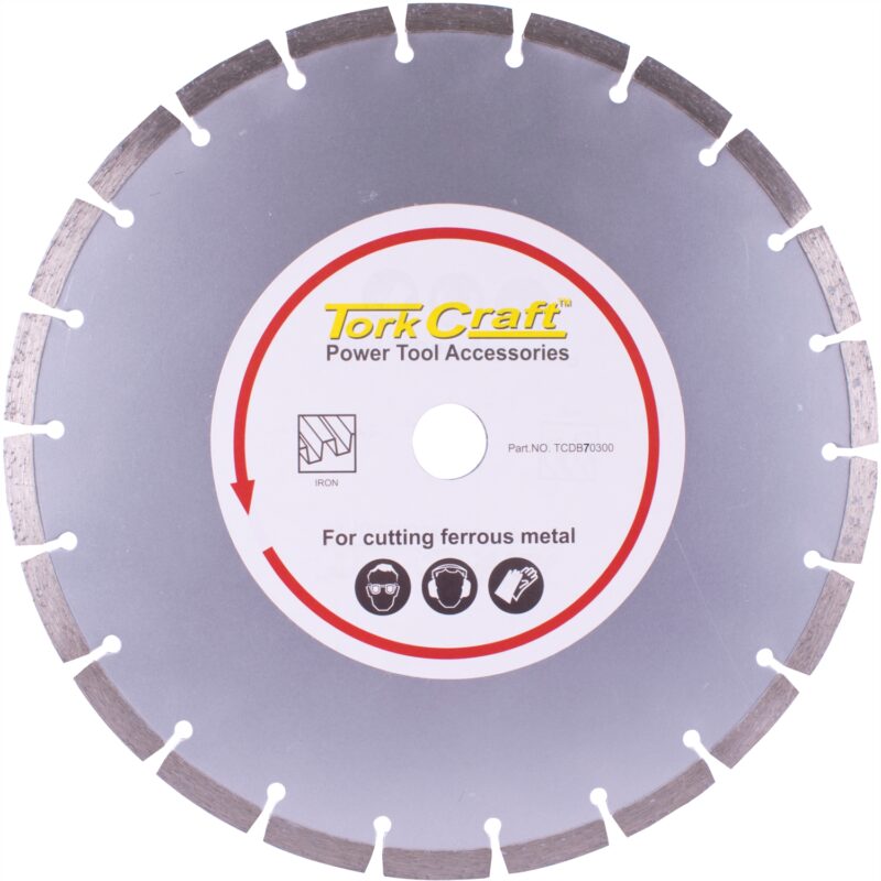 DIAMOND BLADE SEG.300X25.4 METAL CUTTING