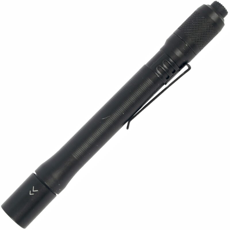 TORCH LED ALUM FOCUS ADJ 100LM BLK USE 2 X AAA BAT 2 MODE FLASH LIGHT