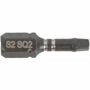 IMPACT SQUARE SQ NO.2 X 25MM INS BIT BULK