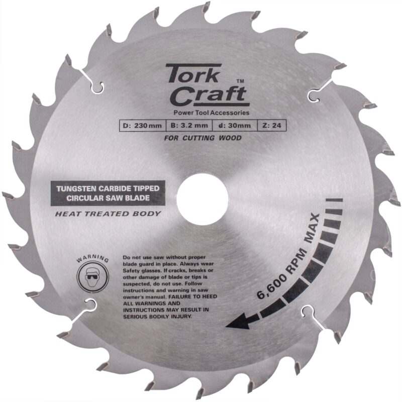BLADE TCT 230 X 24T 30/1/20 ATB POSITIVE PROFESIONAL INDUSTRIAL