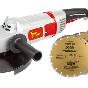 ANGLE GRINDER TCAG0230 C/W DIAMOND BLADE SEG TCDB20230-3P