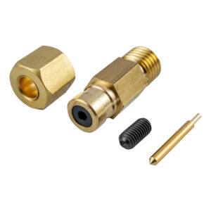 STREIGHT VALVE TALLY IN BRASS