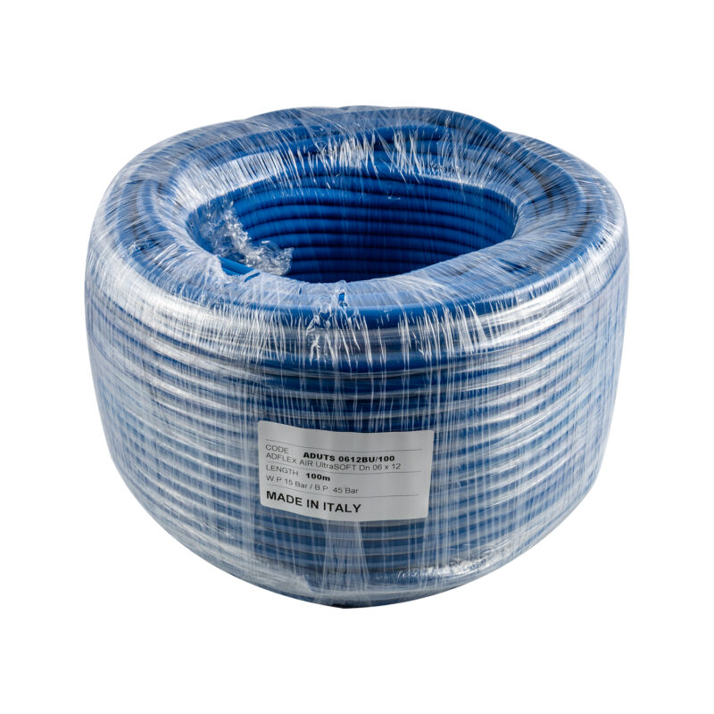 ULTRA SOFT AIR HOSE 6MM X12MM BLUE X100M BP45 BAR