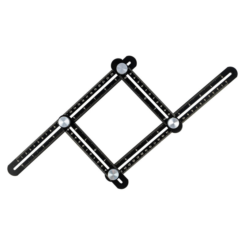 ALUM MULTI-ANGLE RULER 500MM FOUR FOLD