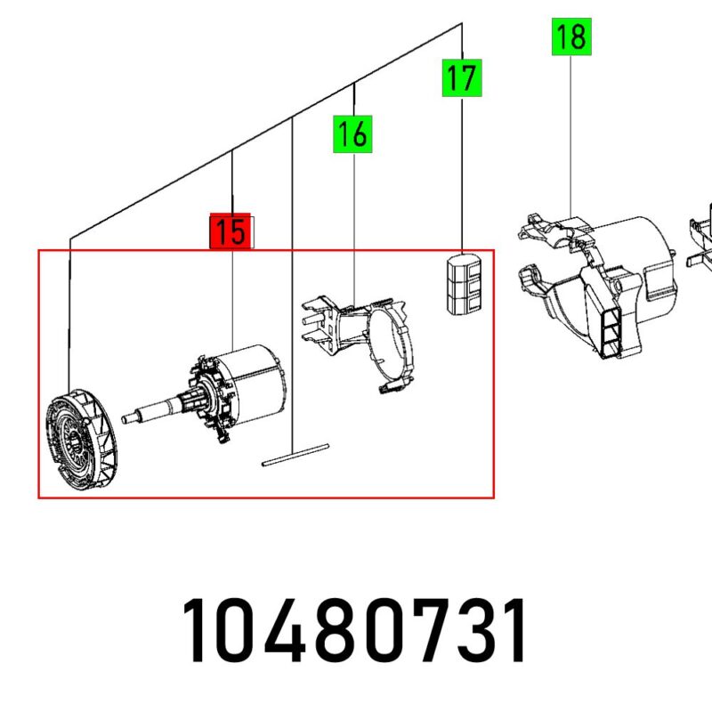 MOTOR TSC 55 K