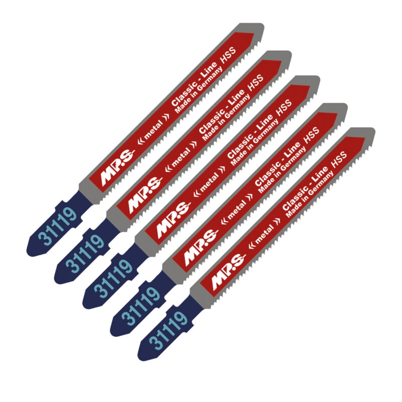 JIGSAW BLADE METAL T-SHANK 18TPI T118A