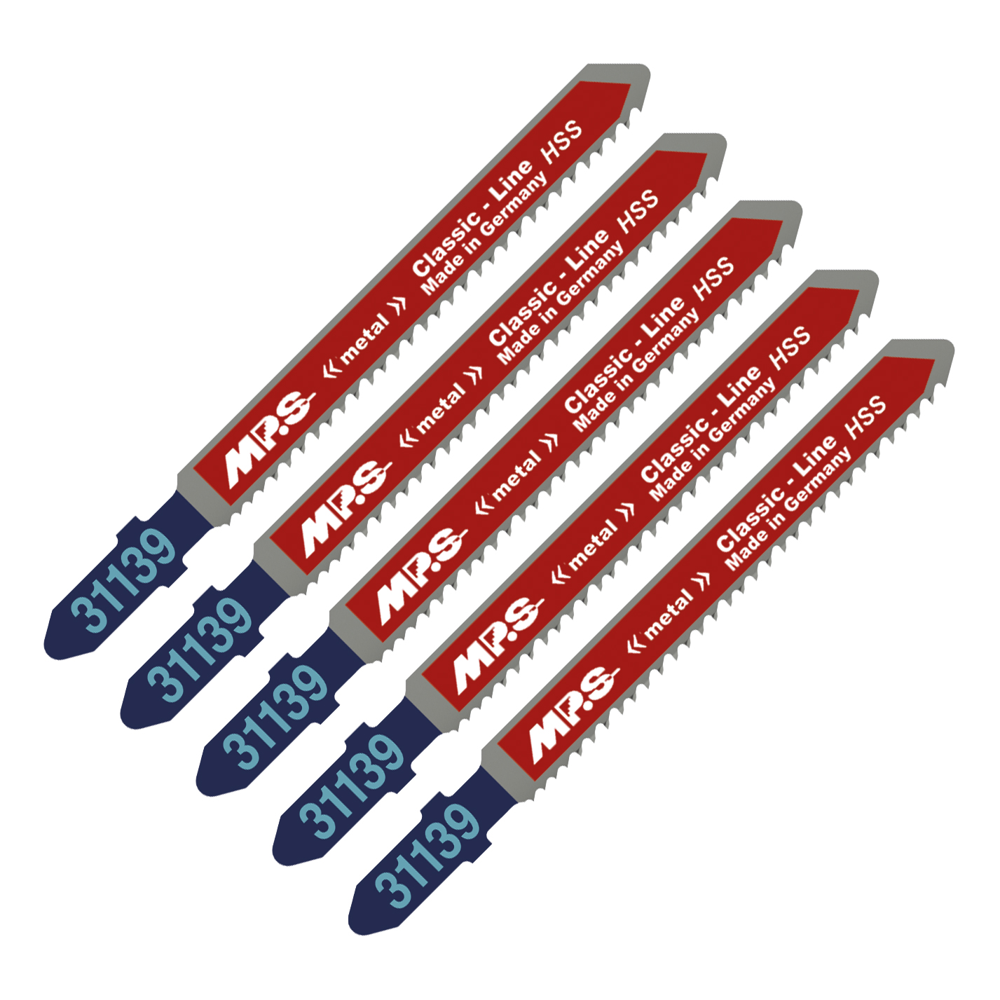 JIGSAW BLADE METAL T-SHANK 13TPI T118B