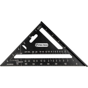 RAFTER SQUARE 180MM ALUMINIUM