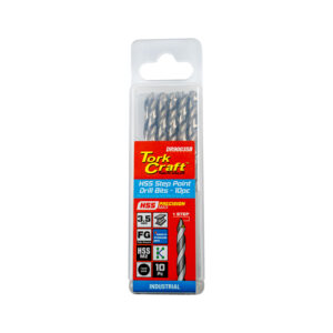 PRECISION-MAX STEP POINT 3.5MM HSS DRILL 10 PACK