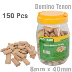 DOMINO TENON 8X40MM 50PC PACK BEECH WOOD