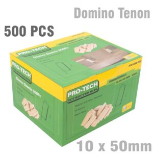 DOMINO TENON 10X50MM 500PC PER BOX BEECH WOOD