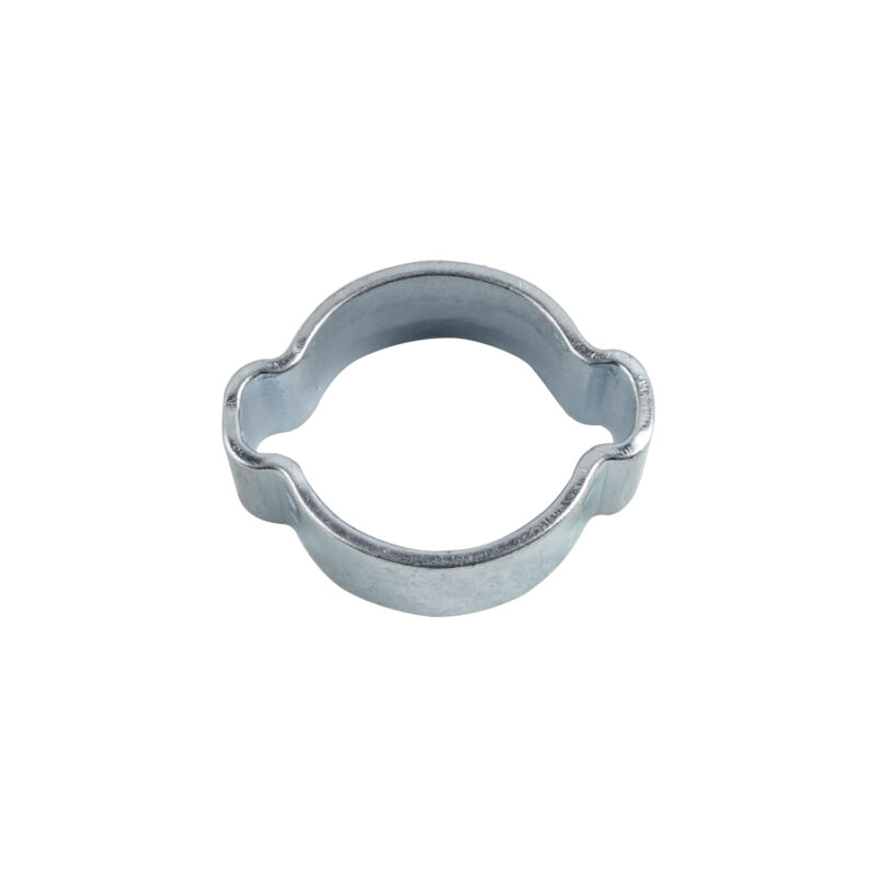 DOUBLE EAR CLAMP C/STEEL 13-15MM