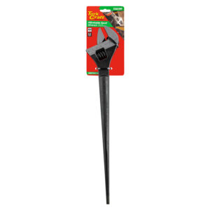 ADJUSTABLE SPUD WRENCH 300MM X 0-33MM TAPER HANDLE PODGER