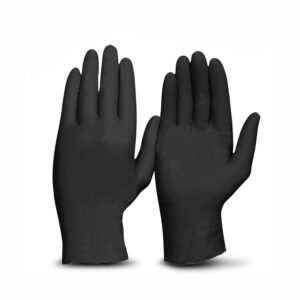 NITRILE GLOVE L/DUTY LARGE BLACK 100PC T/BOX | Shop Pro-Connect South Africa