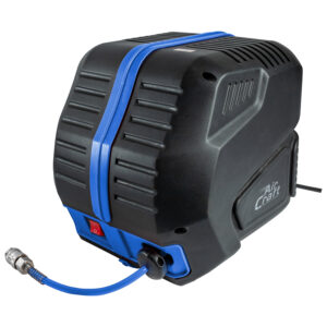 AIR COMPRESSOR 9.5M HOSE REEL 1100W 220V 66L/MIN WALL MOUNT AND ACCESO | Shop Pro-Connect South Africa