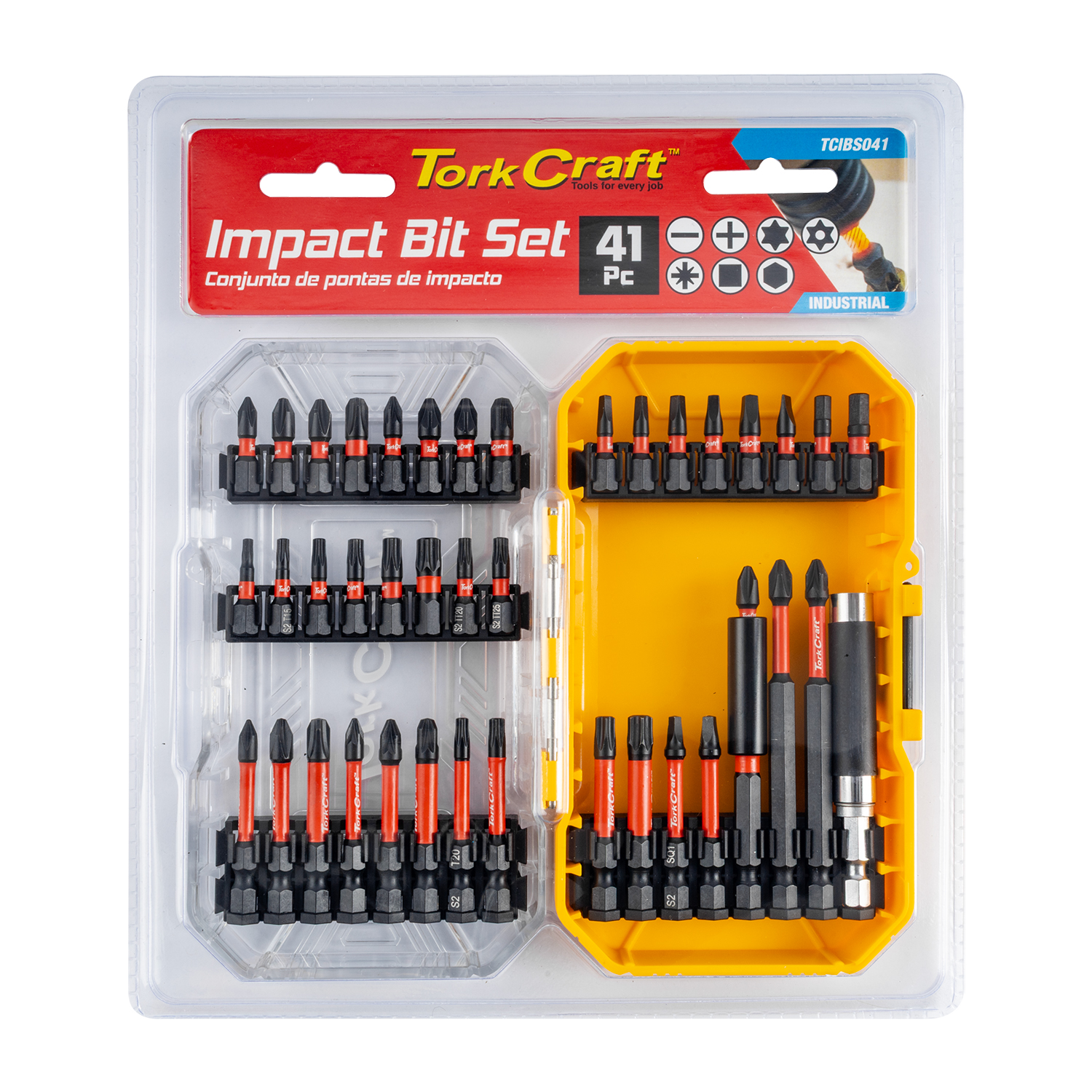 IMPACT BIT SET 41PC BIT HOLDER INSERT BIT 25MM POWER BIT 50MM & 90MM | Shop Pro-Connect South Africa