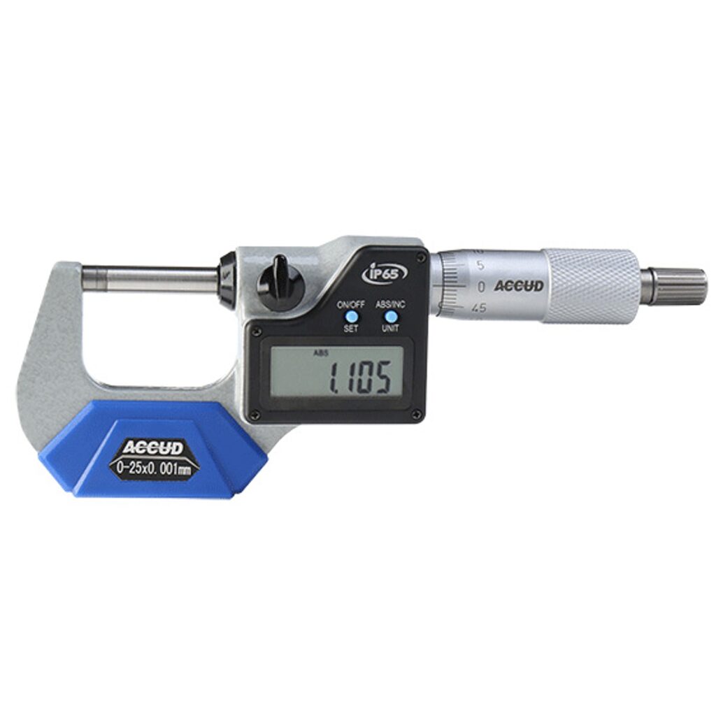 DIG. OUTSIDE MICROMETER 25MM 0.002MM ACC IP65. 0.001MM RES. | Shop Pro-Connect South Africa