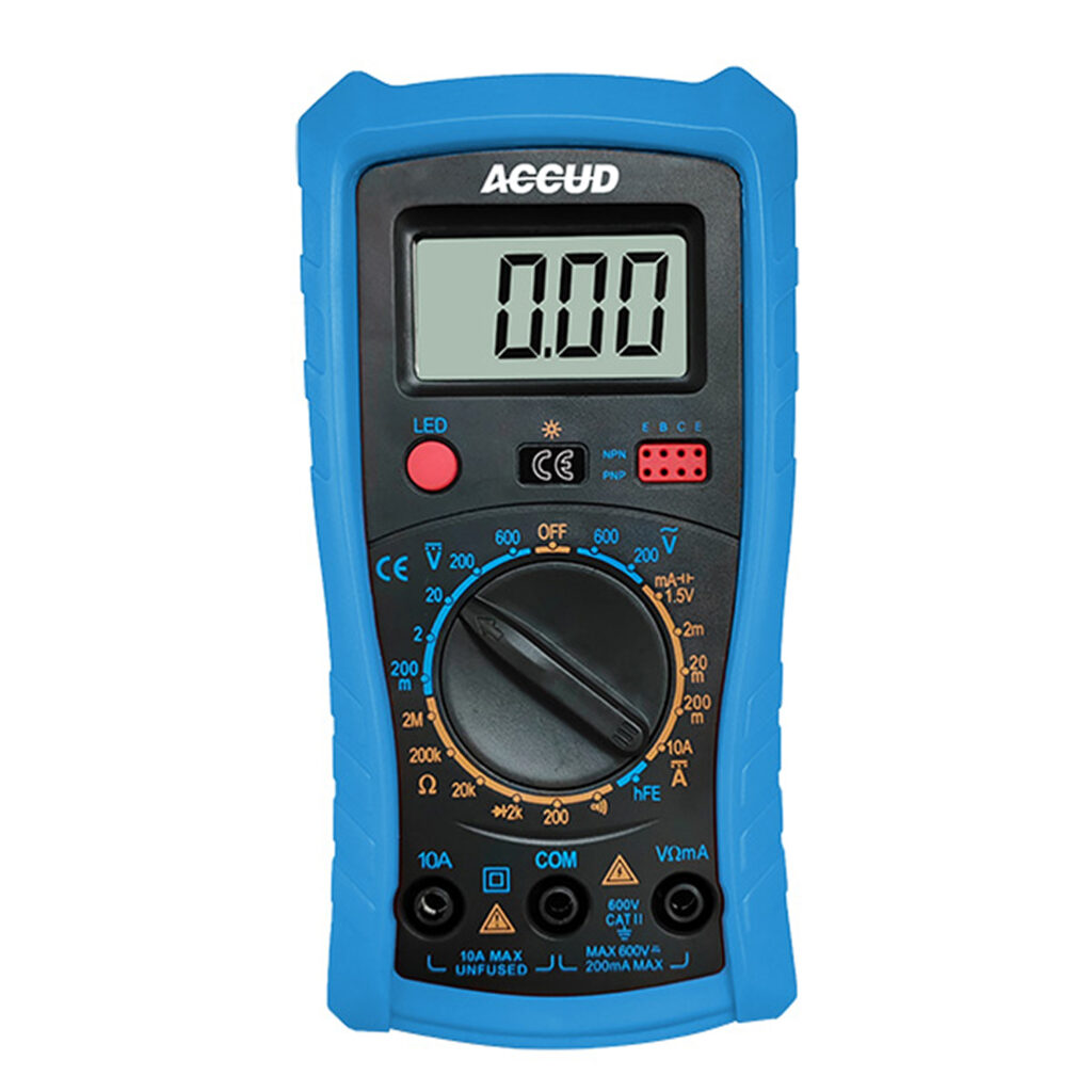DIGITAL MULTIMETER 9V BAT. 2.8V 10AMP 600V | Shop Pro-Connect South Africa