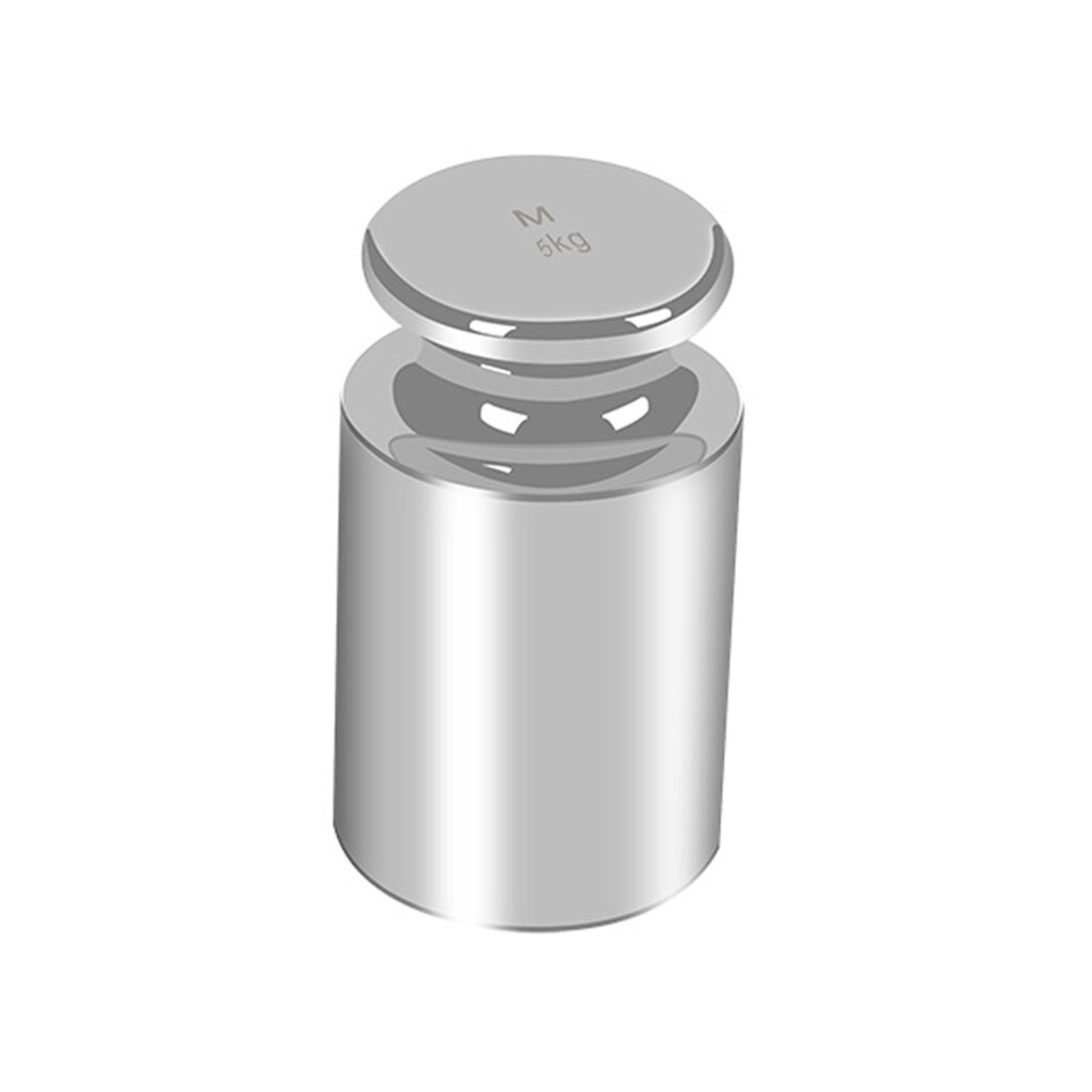 CYLINDRICAL CALIBRATION WEIGHT 5KG STAINLESS STEEL | Shop Pro-Connect South Africa