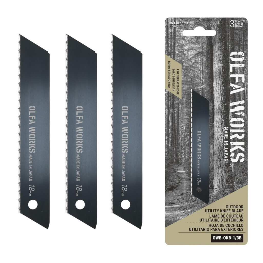 OLFA OUTDOOR UTILITY KNIFE SPARE BLADE 3PK | Shop Pro-Connect South Africa
