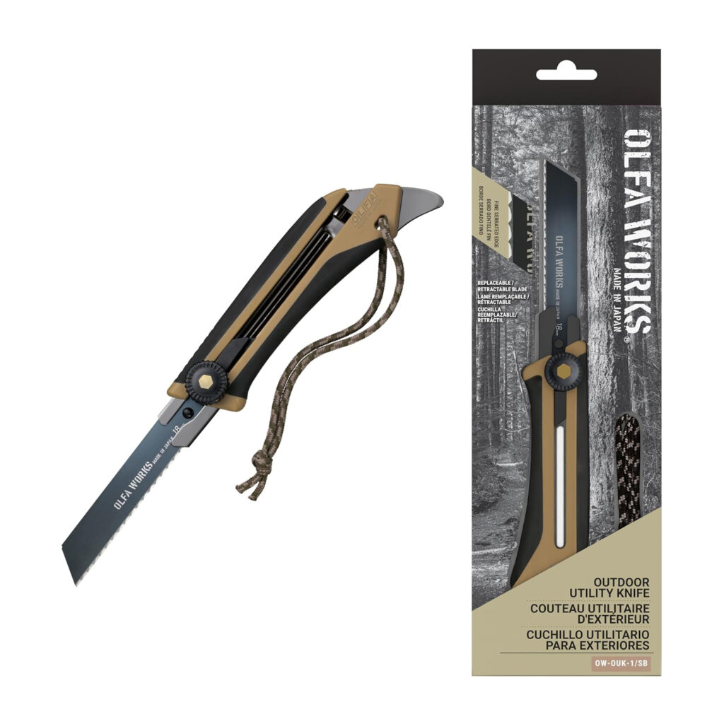 OLFA OUTDOOR UTILIYU KNIFE SAND COLOUR | Shop Pro-Connect South Africa