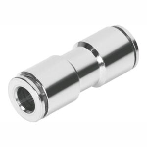 GAV PU NICKEL PLATED STRAIGHT CONNECTOR 6MM | Shop Pro-Connect South Africa