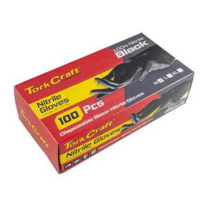 NITRILE GLOVE L/DUTY MEDIUM BLACK 100PC T/BOX | Shop Pro-Connect South Africa