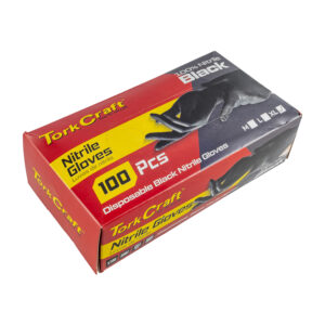 NITRILE GLOVE L/DUTY X-LARGE BLACK 100PC T/BOX | Shop Pro-Connect South Africa