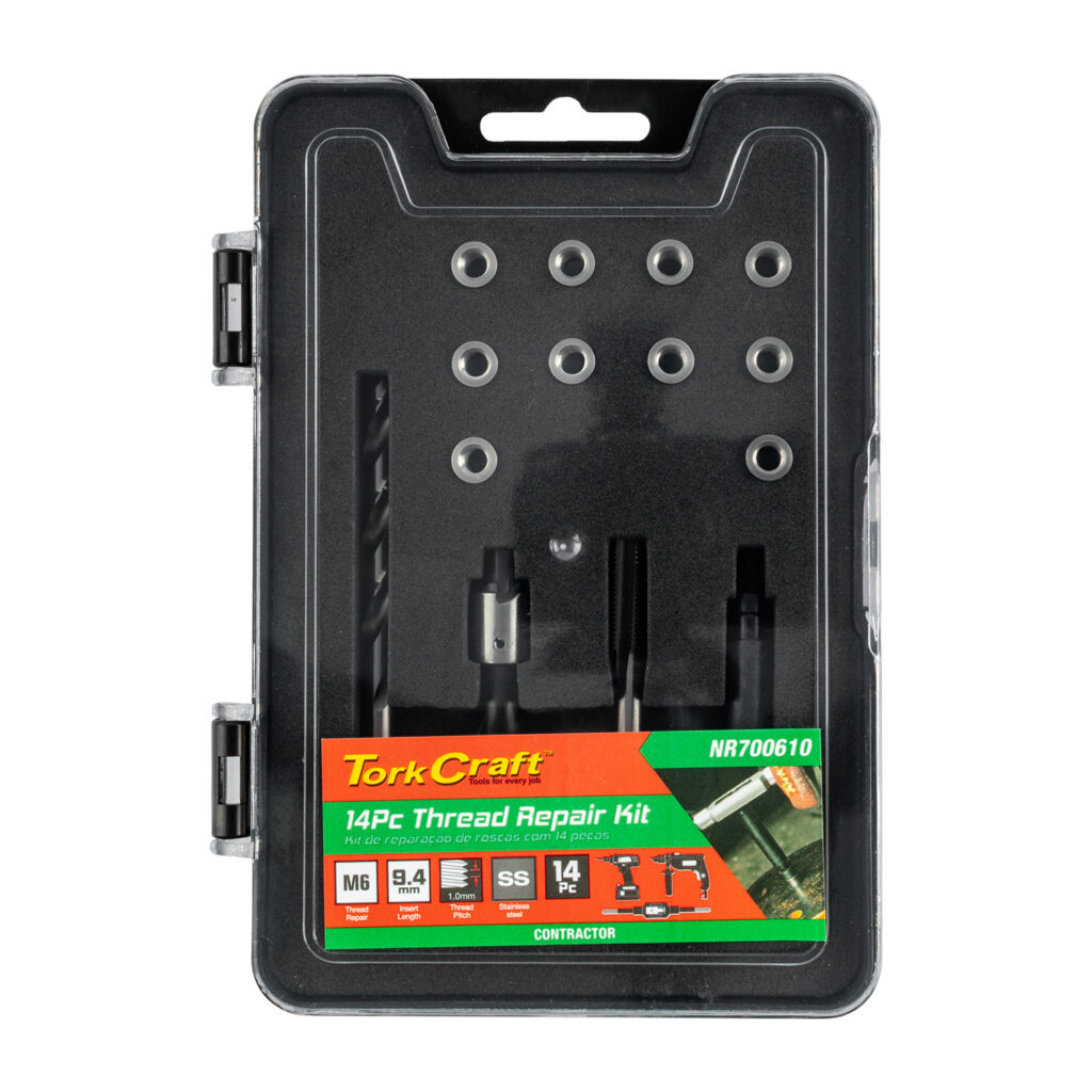 THREAD REPAIR KIT 14PC M6 X 1.0 X 9.4MM FLANGE INSERT | Shop Pro-Connect South Africa