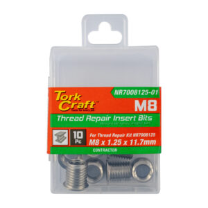 REPL. INSERT 10PC M8 X 1.25 X 11.7MM S/STEEL FOR NR7008125 | Shop Pro-Connect South Africa