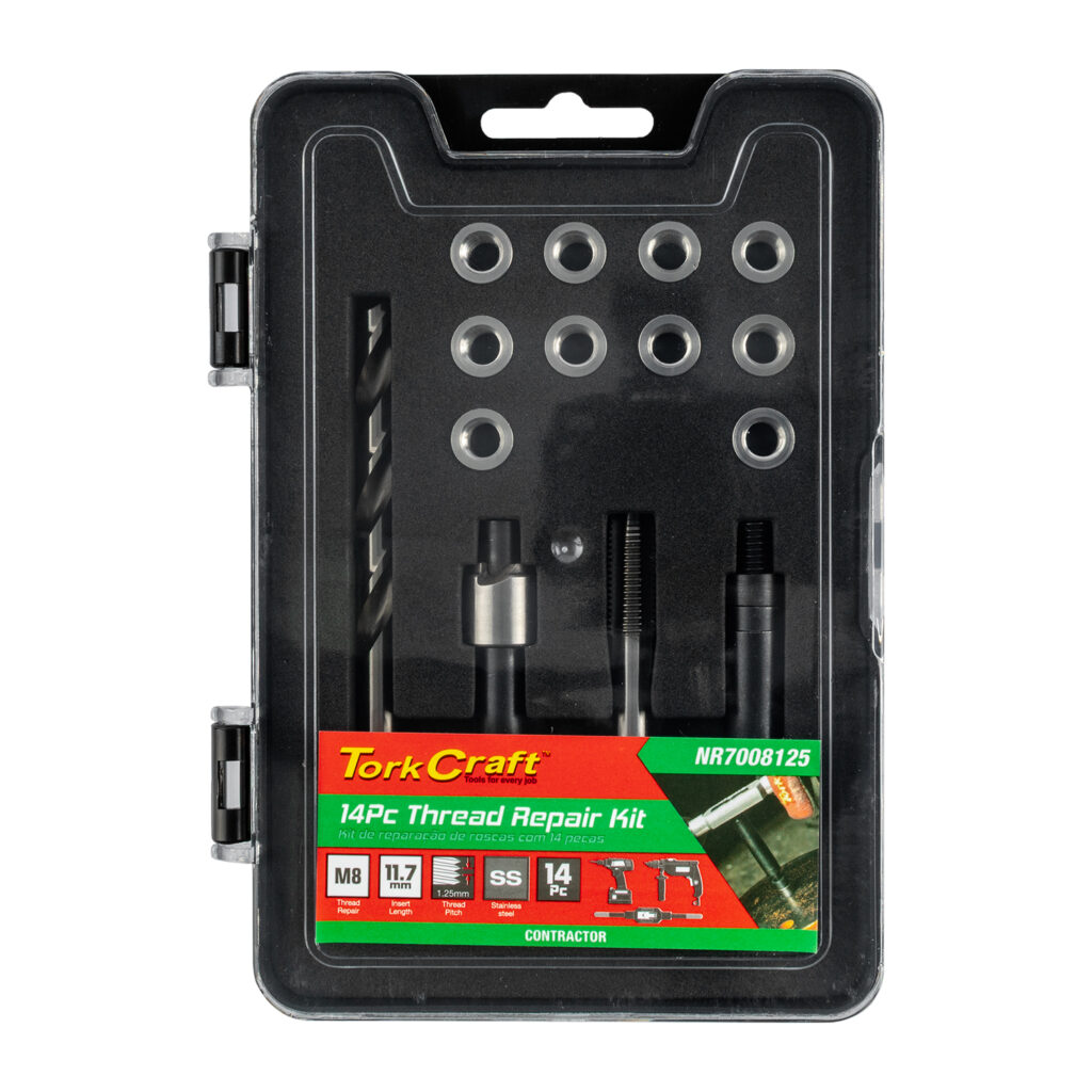 THREAD REPAIR KIT 14PC M8 X 1.25 X 11.7MM FLANGE INSERT | Shop Pro-Connect South Africa