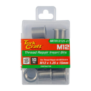 REPL. INSERT 10PC M12 X 1.25 X 15MM S/STEEL FOR NR7012125 | Shop Pro-Connect South Africa