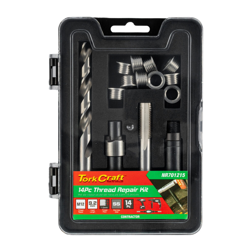 THREAD REPAIR KIT 14PC M12 X 1.5 X 9.2MM FLANGE INSERT | Shop Pro-Connect South Africa