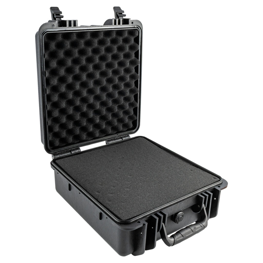 HARD CASE 430X370X215MM OD WITH FOAM BLACK WATER & DUST PROOF (333517) | Shop Pro-Connect South Africa