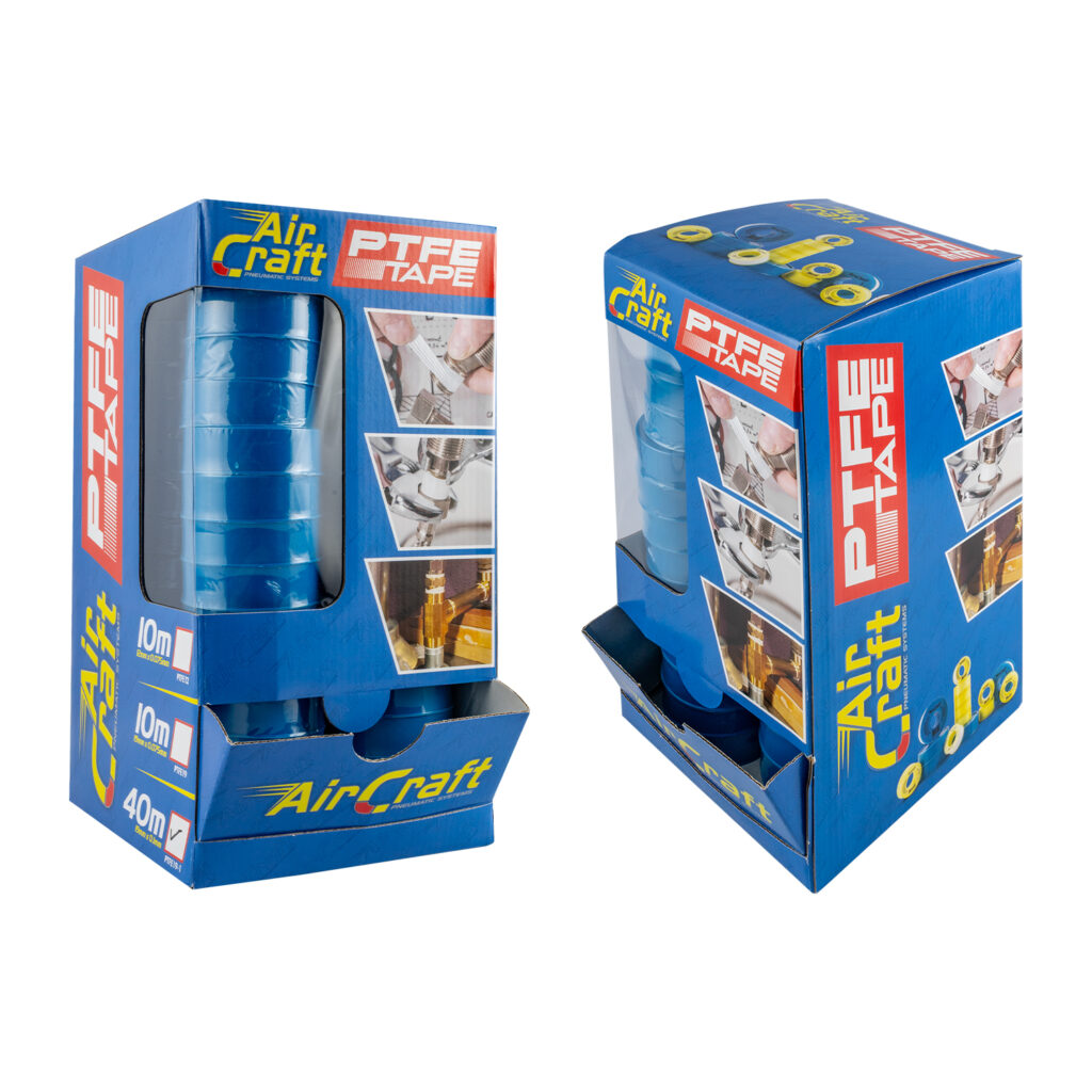 PTFE TAPE 19MMX0.1MMX40M IN DISPLAY BOX X60 | Shop Pro-Connect South Africa