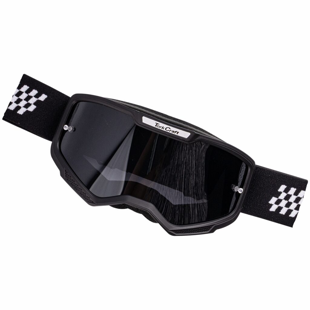 TORK CRAFT MX RACE GOGGLES BLACK & WHITE JUNIOR | Shop Pro-Connect South Africa