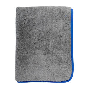 MICROFIBRE CLOTH FLEECE DRY TOWEL GREY 500MM X 700MM 1000GSM | Shop Pro-Connect South Africa