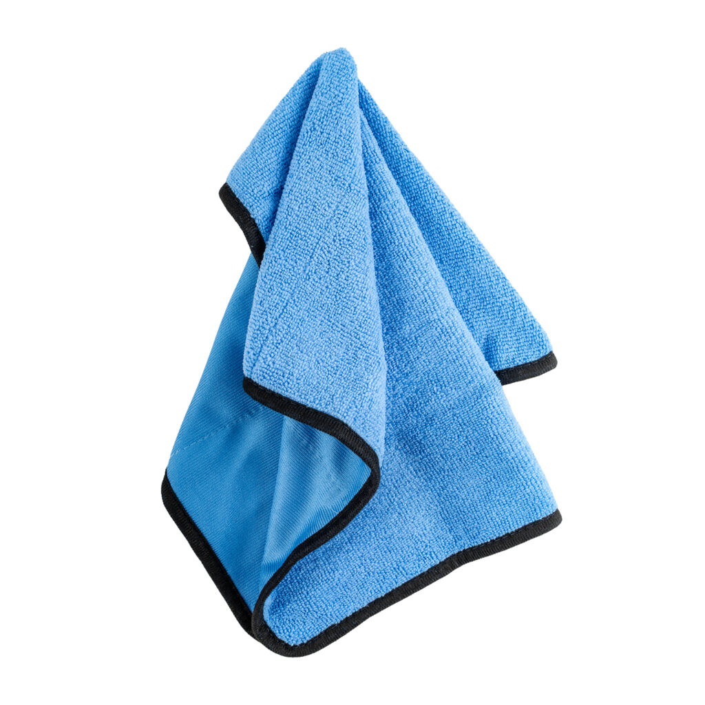 MICROFIBRE CLOTH DBL SIDED BLUE 400MM X 400MM 250/280GSM | Shop Pro-Connect South Africa