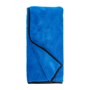 MICROFIBRE CLOTH FLEECE DRY TOWEL BLUE 400MM X 600MM 280GSM | Shop Pro-Connect South Africa